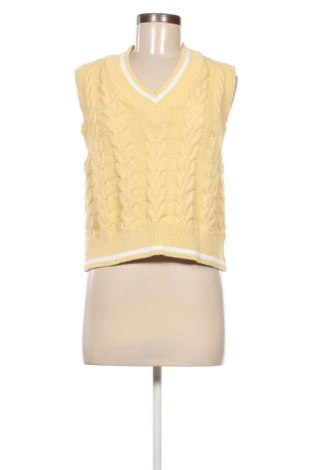 Дамски пуловер Mango, Размер L, Цвят Жълт, Цена 6,20 лв.