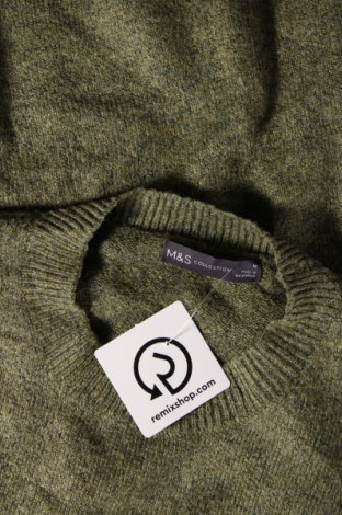 Дамски пуловер Marks & Spencer, Размер M, Цвят Зелен, Цена 6,40 лв.
