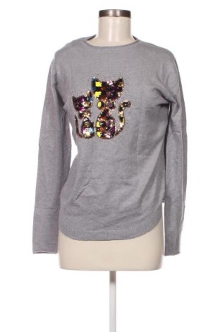 Γυναικείο πουλόβερ Melody, Μέγεθος L, Χρώμα Γκρί, Τιμή 8,07 €