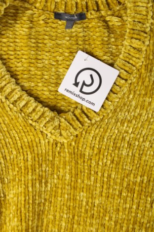 Дамски пуловер Montego, Размер XS, Цвят Жълт, Цена 29,15 лв.