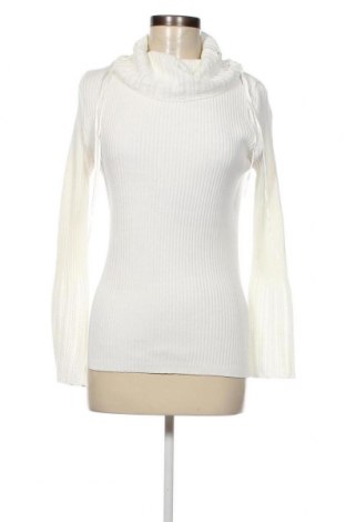 Γυναικείο πουλόβερ Ms Mode, Μέγεθος L, Χρώμα Λευκό, Τιμή 11,24 €