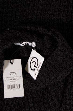 Γυναικείο πουλόβερ NA-KD, Μέγεθος XXS, Χρώμα Μαύρο, Τιμή 13,46 €