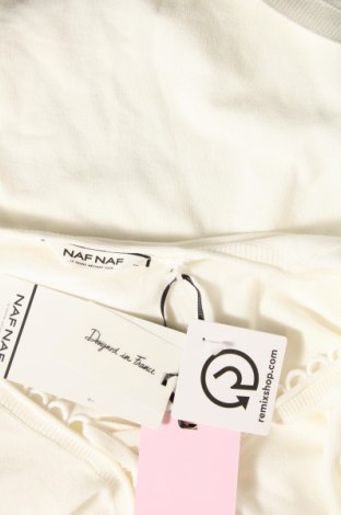 Дамски пуловер Naf Naf, Размер L, Цвят Бял, Цена 87,00 лв.