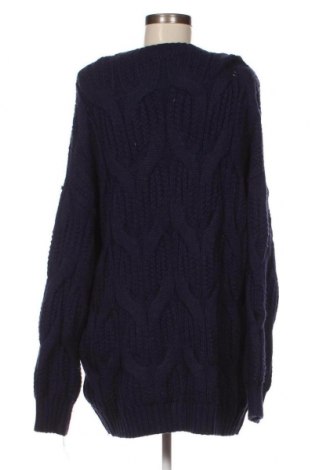Дамски пуловер Naf Naf, Размер XL, Цвят Син, Цена 20,01 лв.
