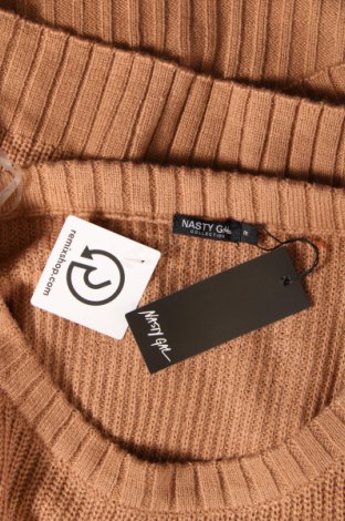 Γυναικείο πουλόβερ Nasty Gal, Μέγεθος M, Χρώμα  Μπέζ, Τιμή 20,18 €