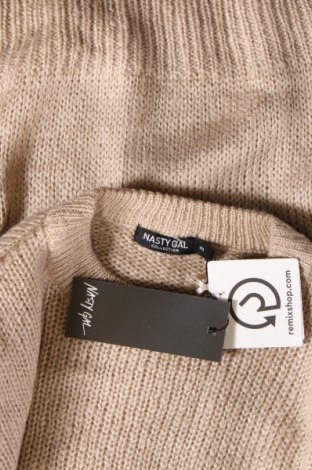 Γυναικείο πουλόβερ Nasty Gal, Μέγεθος M, Χρώμα  Μπέζ, Τιμή 7,62 €