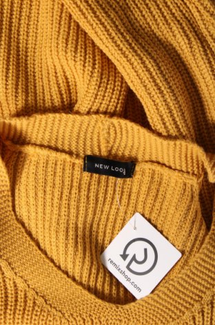 Дамски пуловер New Look, Размер M, Цвят Жълт, Цена 8,75 лв.