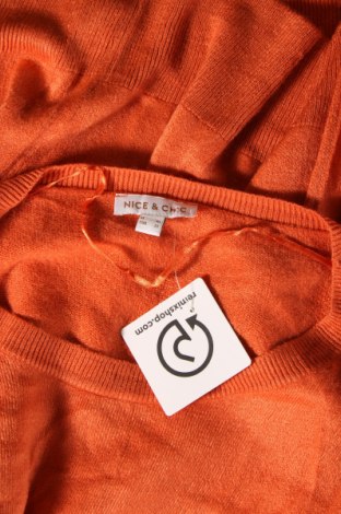 Női pulóver Nice & Chic, Méret XL, Szín Narancssárga
, Ár 3 679 Ft