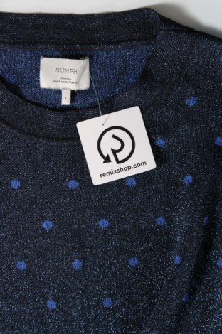 Γυναικείο πουλόβερ Numph, Μέγεθος L, Χρώμα Μπλέ, Τιμή 23,14 €