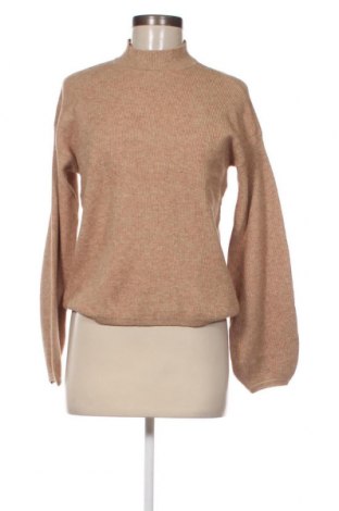 Дамски пуловер ONLY, Размер M, Цвят Бежов, Цена 14,58 лв.