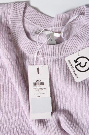 Damski sweter ONLY, Rozmiar XXS, Kolor Fioletowy, Cena 83,96 zł