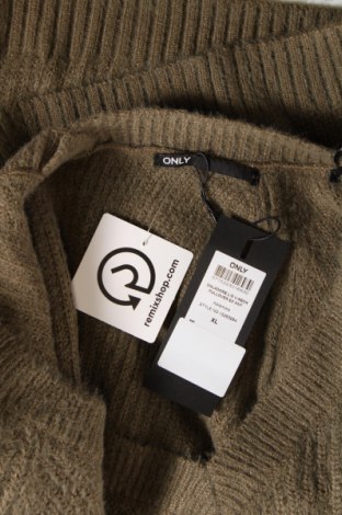 Γυναικείο πουλόβερ ONLY, Μέγεθος XL, Χρώμα Πράσινο, Τιμή 12,53 €