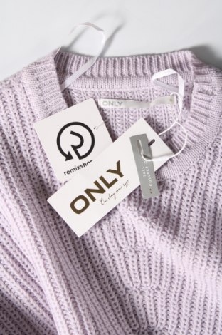 Γυναικείο πουλόβερ ONLY, Μέγεθος M, Χρώμα Βιολετί, Τιμή 6,96 €