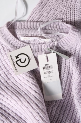 Γυναικείο πουλόβερ ONLY, Μέγεθος XS, Χρώμα Βιολετί, Τιμή 7,24 €