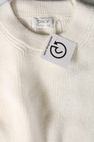 Γυναικείο πουλόβερ ONLY, Μέγεθος XS, Χρώμα Εκρού, Τιμή 6,12 €