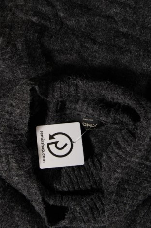 Дамски пуловер ONLY, Размер M, Цвят Сив, Цена 9,00 лв.