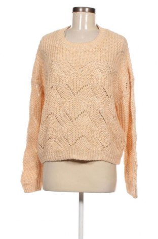 Дамски пуловер ONLY, Размер L, Цвят Бежов, Цена 17,82 лв.