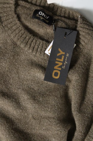 Дамски пуловер ONLY, Размер L, Цвят Зелен, Цена 19,44 лв.