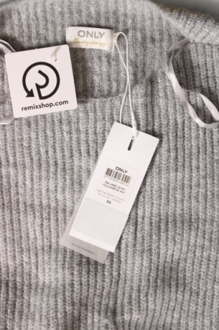 Γυναικείο πουλόβερ ONLY, Μέγεθος XS, Χρώμα Γκρί, Τιμή 9,19 €