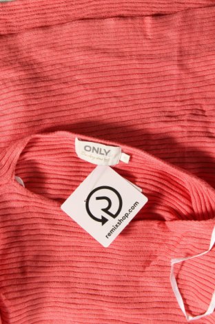 Дамски пуловер ONLY, Размер XS, Цвят Розов, Цена 7,80 лв.