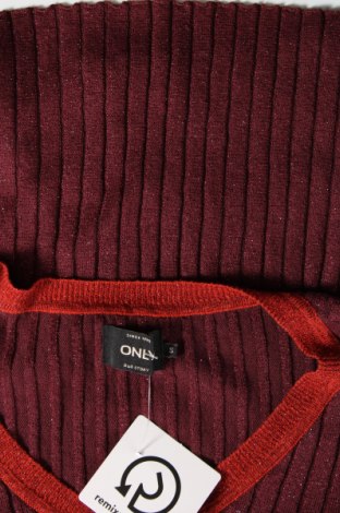 Dámsky pulóver ONLY, Veľkosť S, Farba Červená, Cena  9,33 €