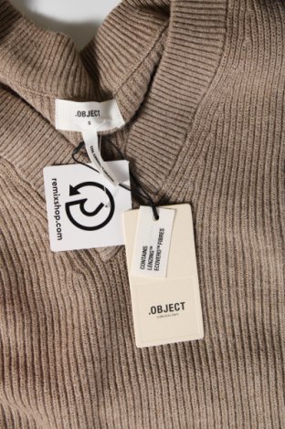 Damski sweter Object, Rozmiar S, Kolor Beżowy, Cena 69,57 zł