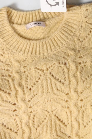 Дамски пуловер Orsay, Размер S, Цвят Жълт, Цена 8,70 лв.