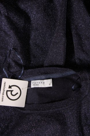Дамски пуловер Papaya, Размер XL, Цвят Син, Цена 8,70 лв.