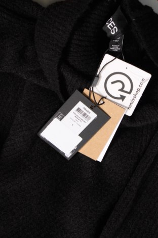 Дамски пуловер Pieces, Размер L, Цвят Черен, Цена 27,54 лв.