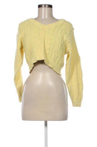 Дамски пуловер Pimkie, Размер XS, Цвят Жълт, Цена 13,05 лв.