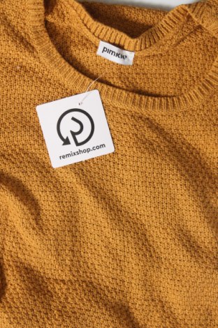 Дамски пуловер Pimkie, Размер XS, Цвят Жълт, Цена 6,38 лв.