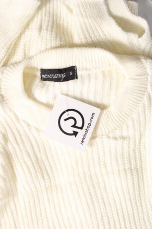 Γυναικείο πουλόβερ Pretty Little Thing, Μέγεθος S, Χρώμα Λευκό, Τιμή 3,23 €
