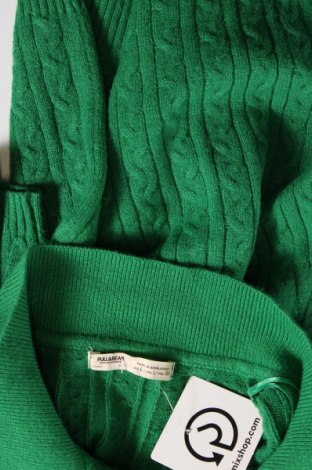 Γυναικείο πουλόβερ Pull&Bear, Μέγεθος L, Χρώμα Πράσινο, Τιμή 18,45 €
