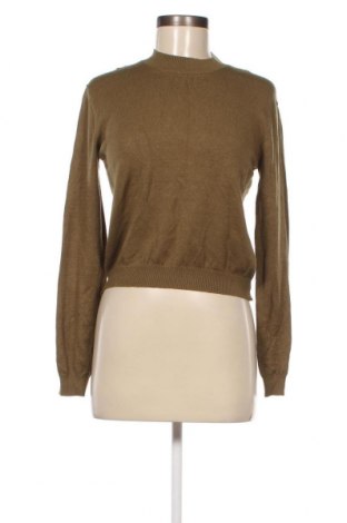 Дамски пуловер Pull&Bear, Размер L, Цвят Зелен, Цена 8,70 лв.