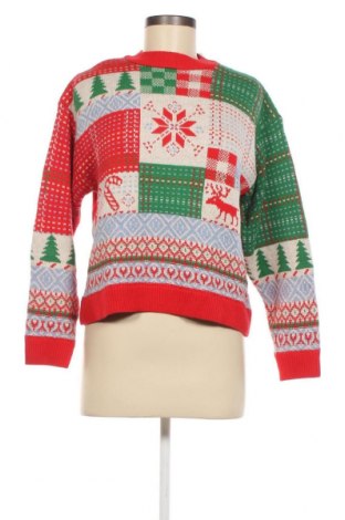 Γυναικείο πουλόβερ Pull&Bear, Μέγεθος S, Χρώμα Πολύχρωμο, Τιμή 12,09 €