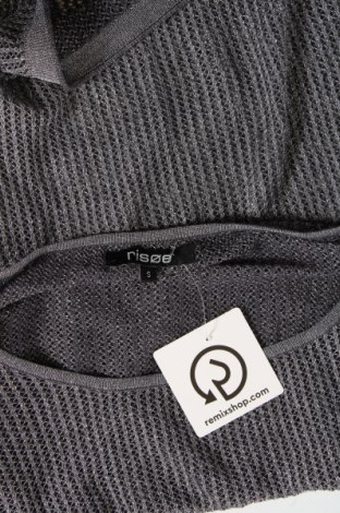 Дамски пуловер Risoe, Размер S, Цвят Сребрист, Цена 7,25 лв.