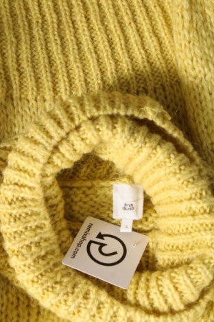 Дамски пуловер River Island, Размер S, Цвят Жълт, Цена 29,01 лв.