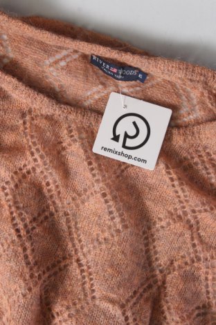 Дамски пуловер River Woods, Размер XL, Цвят Розов, Цена 19,04 лв.