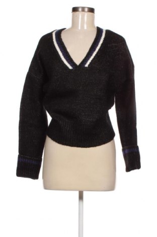 Дамски пуловер SH by Silvian Heach, Размер M, Цвят Черен, Цена 46,20 лв.