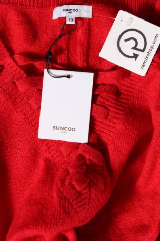Damenpullover SUNCOO, Größe M, Farbe Rot, Preis 30,62 €