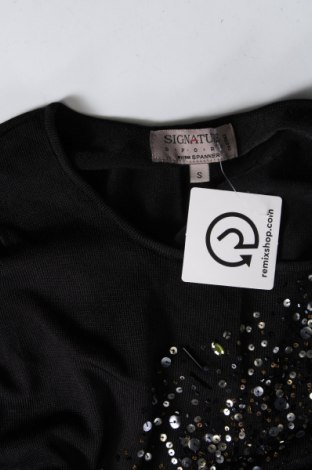 Γυναικείο πουλόβερ Signature, Μέγεθος S, Χρώμα Μαύρο, Τιμή 4,75 €