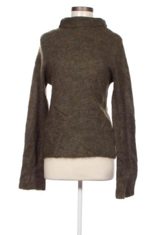 Дамски пуловер Stefanel, Размер S, Цвят Зелен, Цена 28,35 лв.