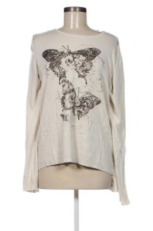 Γυναικείο πουλόβερ Sym, Μέγεθος XL, Χρώμα  Μπέζ, Τιμή 3,27 €