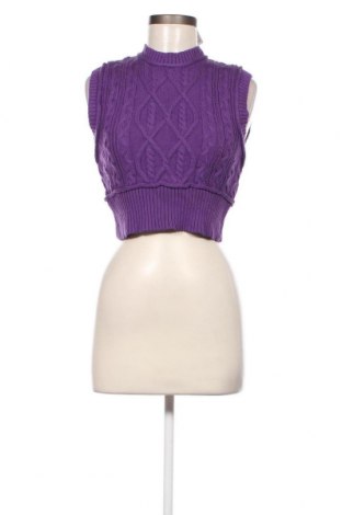 Дамски пуловер Tally Weijl, Размер L, Цвят Лилав, Цена 13,80 лв.