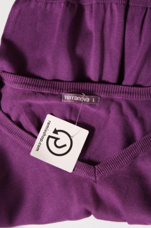 Дамски пуловер Terranova, Размер L, Цвят Лилав, Цена 8,70 лв.