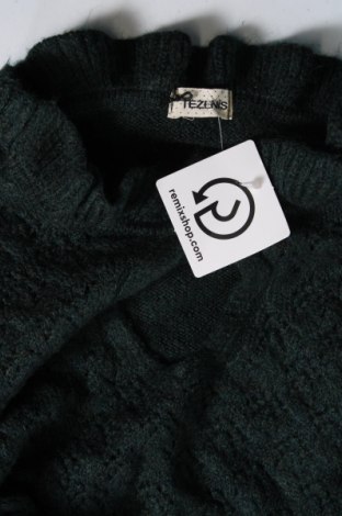 Дамски пуловер Tezenis, Размер L, Цвят Зелен, Цена 7,25 лв.