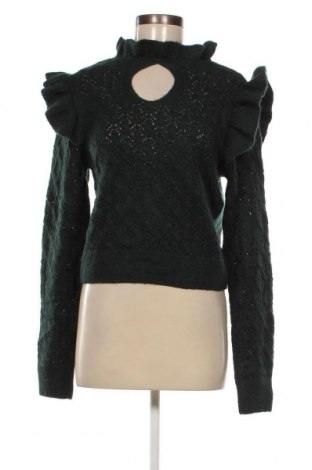 Дамски пуловер Tezenis, Размер L, Цвят Зелен, Цена 7,25 лв.