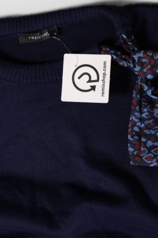 Дамски пуловер Trendyol, Размер S, Цвят Син, Цена 8,70 лв.