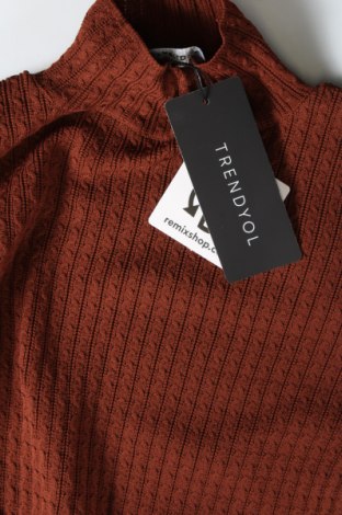 Γυναικείο πουλόβερ Trendyol, Μέγεθος L, Χρώμα Καφέ, Τιμή 13,46 €
