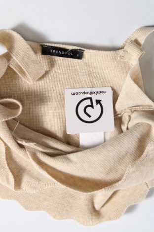 Γυναικείο πουλόβερ Trendyol, Μέγεθος S, Χρώμα  Μπέζ, Τιμή 7,62 €